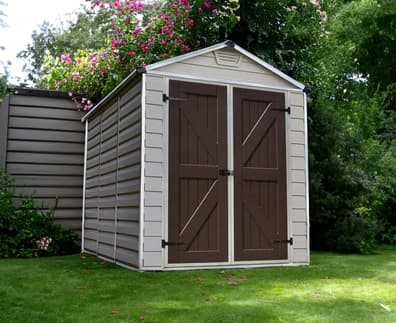 Palram Canopia 6x8 Plastic Skylight Tan Shed