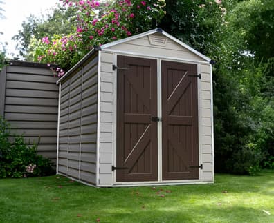 Palram Canopia 6x8 Plastic Skylight Tan Shed