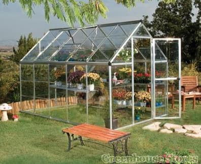 Palram Canopia Harmony 6x10 Silver Clear Poly