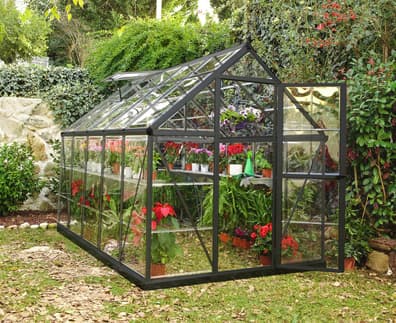 Palram Canopia Harmony 6x10 Grey Clear Poly