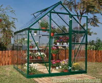 Palram Canopia Harmony 6x6 Green Clear Poly