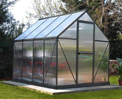 Palram Canopia Mythos 6x8 Grey Poly