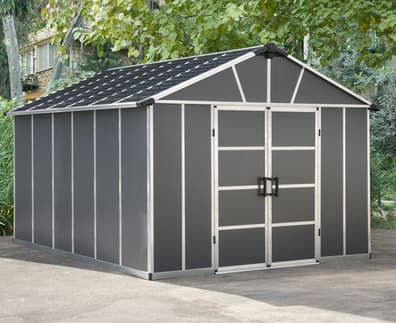 Palram Canopia Yukon 11x13 Plastic Shed 