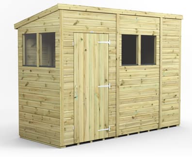 Power 10x4 Premium Pent Wooden Shed