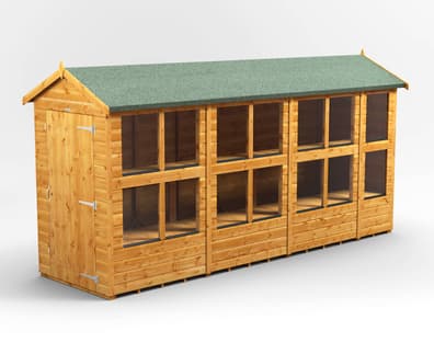 Power 14x4 Apex Potting Shed 