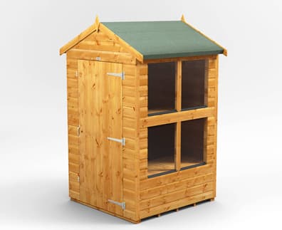 Power 4x4 Apex Potting Shed 