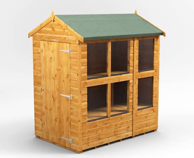 Power 6x4 Apex Potting Shed 
