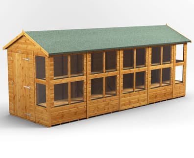 Power 18x6 Apex Potting Shed 