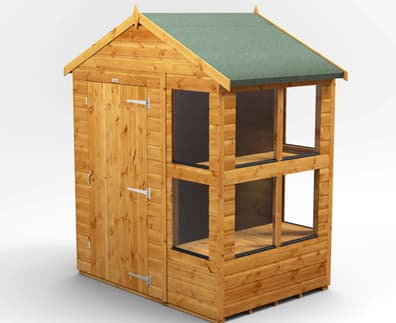 Power 4x6 Apex Potting Shed 