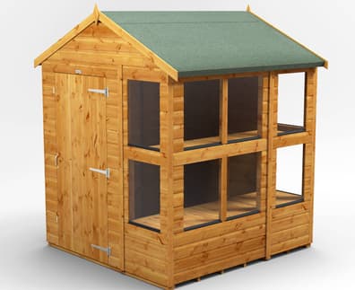 Power 6x6 Apex Potting Shed 