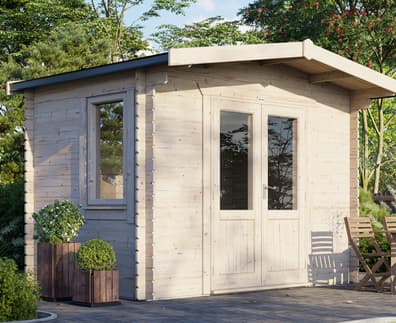 Power Chalet Log Cabin 28mm