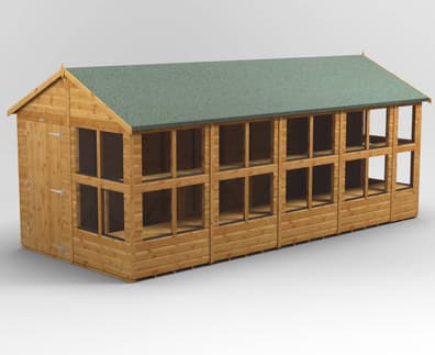 Power 18x8 Apex Potting Shed 