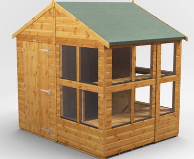Power 6x8 Apex Potting Shed 