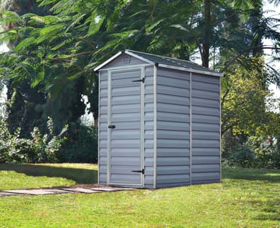 Palram Canopia 4x6 Plastic Skylight Grey Shed
