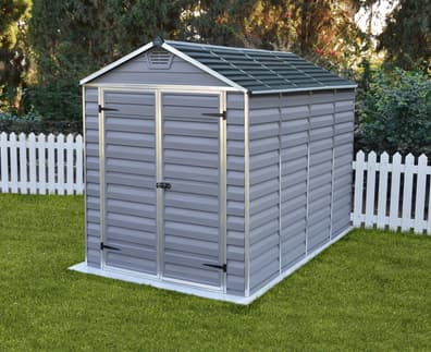 Palram Canopia 6x10 Plastic Skylight Grey Shed
