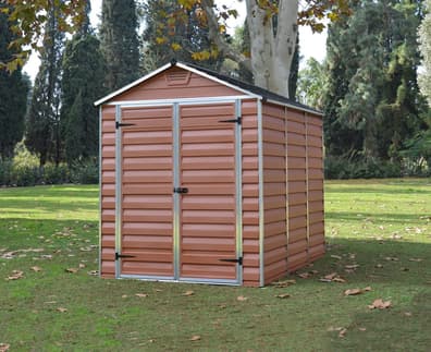 Palram Canopia 6x8 Plastic Skylight Amber Shed