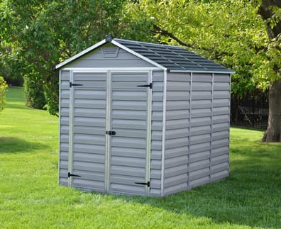 Palram Canopia 6x8 Plastic Skylight Grey Shed