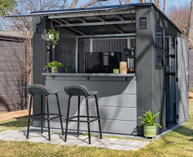 Suncast 8x7 Cabana Entertainment Shed