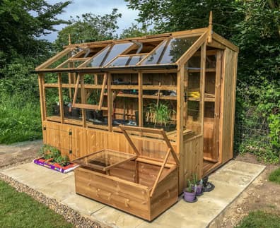 Swallow Jay 6x12 Wooden Potting Shed