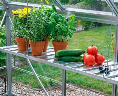 Vitavia Silver Folding Shelf