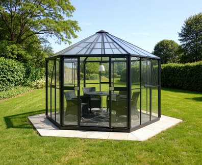 Vitavia Hera 9000 Black Orangery Toughened