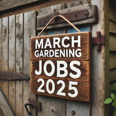 March Gardening Jobs 2025