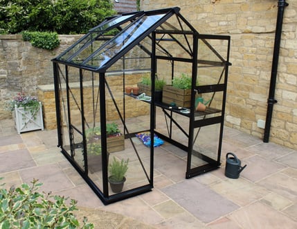 Halls Cotswold Burford 6ft Wide Greenhouses