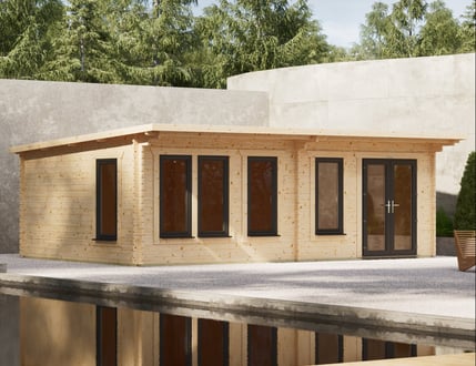 Power Pent Manor Log Cabins