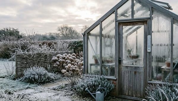 Do greenhouses stay warm in winter?