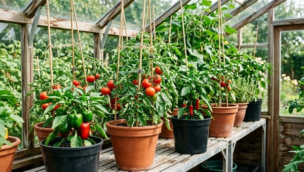 Container Gardening in a Greenhouse: A UK Grower's Guide