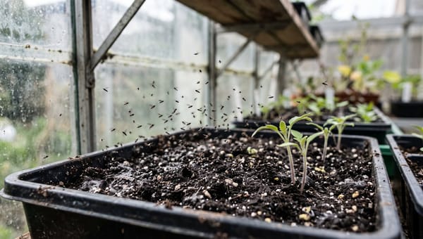 How to Get Rid of Fungus Gnats in a Greenhouse
