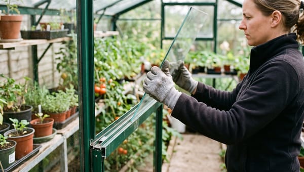 Greenhouse Replacement Glass: A UK Reglazing Guide