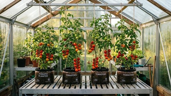 Using Grow Bags in a Greenhouse: Tomatoes, Watering & Setup