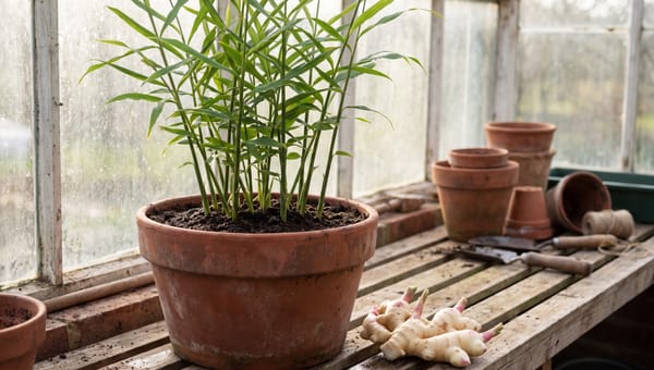 How to grow ginger in a greenhouse: UK pot guide