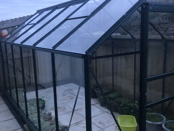 Customer greenhouse photo