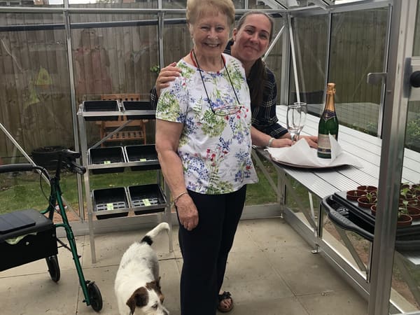 Customer greenhouse photo