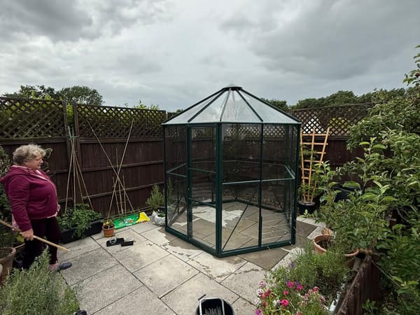 Customer greenhouse photo