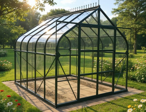 Vitavia 8x12 Green Saturn 9900 Greenhouse