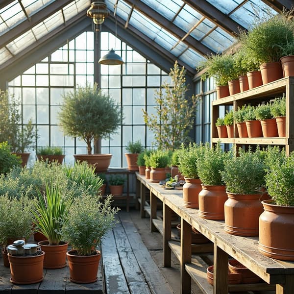 Winter greenhouse growing in the UK with fresh crops from October to March