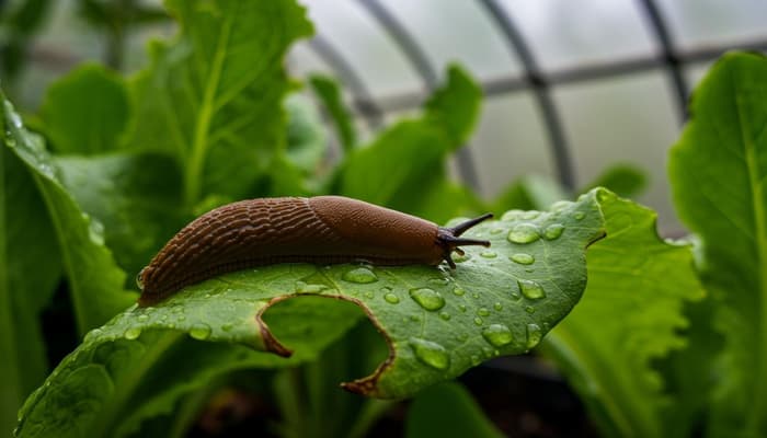 Slug control methods for UK gardens including copper tape and beer traps