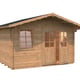 Palmako Emma 3.6x3m Log Cabin Brown Dip