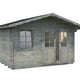 Palmako Emma 3.6x3m Log Cabin Grey Dip