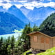 Palmako Emma 3.6x3m Log Cabin in Brown Dip