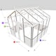10x10 Janssens Helios Retro Greenhouse White