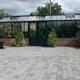 12x19 Janssens Mur Dwarf Wall Greenhouse Green