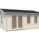 Palmako Iris 5.1x3.9m Log Cabin Natural