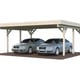 Palmako Karl 2 Car Wooden Carport