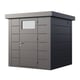 Telluria Classico 2121 Metal Garden Shed in Anthracite