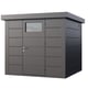 Telluria Classico 2424 Metal Garden Shed in Anthracite