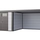 Telluria Classico Lounge Large 3030 Metal Garden Room in White